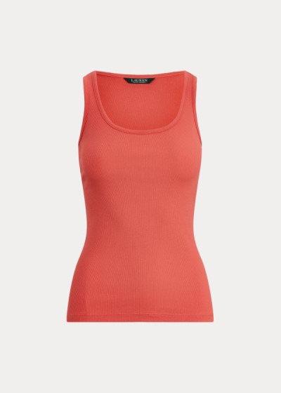 Ralph Lauren Cotton-Blend Tank Top Dame Danmark (OCZFX3754)